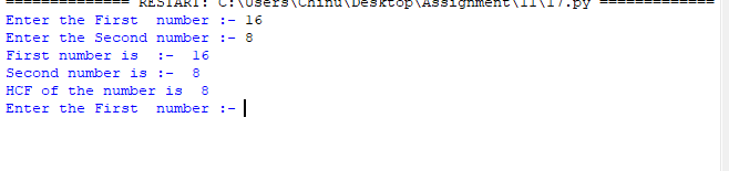 17 Write A Python Program To Find Lcm And Hcf Of 2 Numbers Techonespot